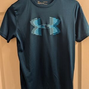Under Armour Youth Large Blue T-shirt